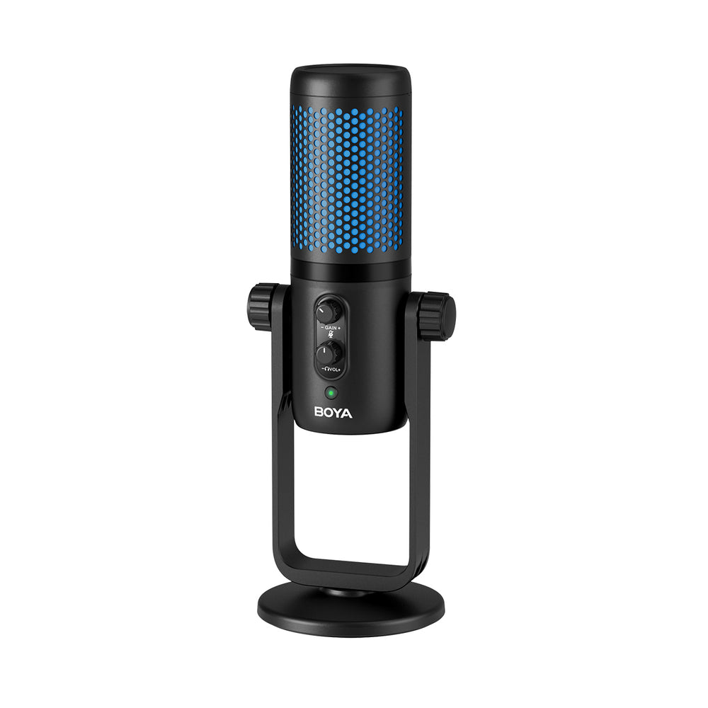 BOYA BY-PM740 wireless microphone with 4 directional characteristics 2.4 GHz mini jack 3.5 mm USB-A - black