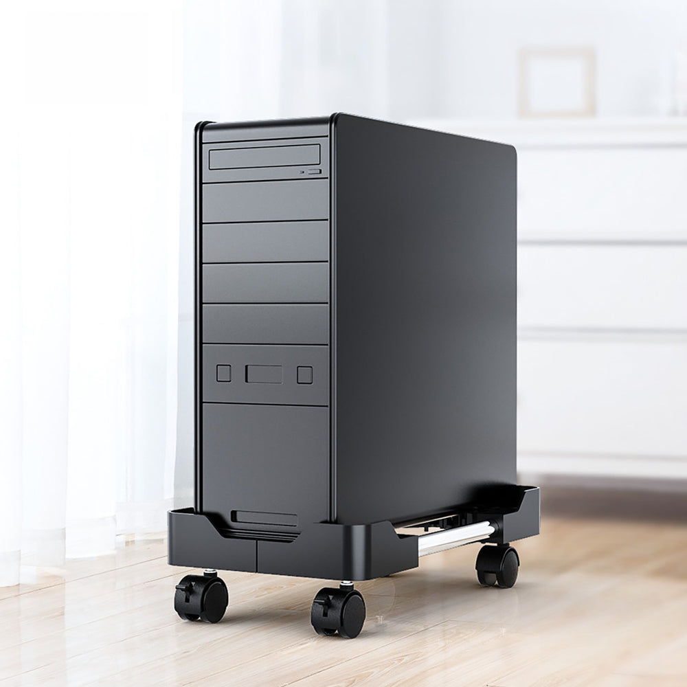 Orico CPB4 Adjustable Computer Stand with Wheels - Black