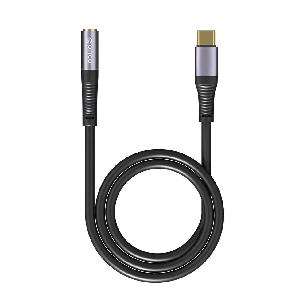 Orico AXC USB-C til 3,5 mm jack lydkabel 1 m - sort