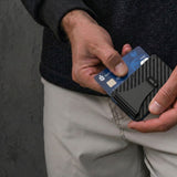 Tech-Protect Thorn RFID Carbon Wallet - Black