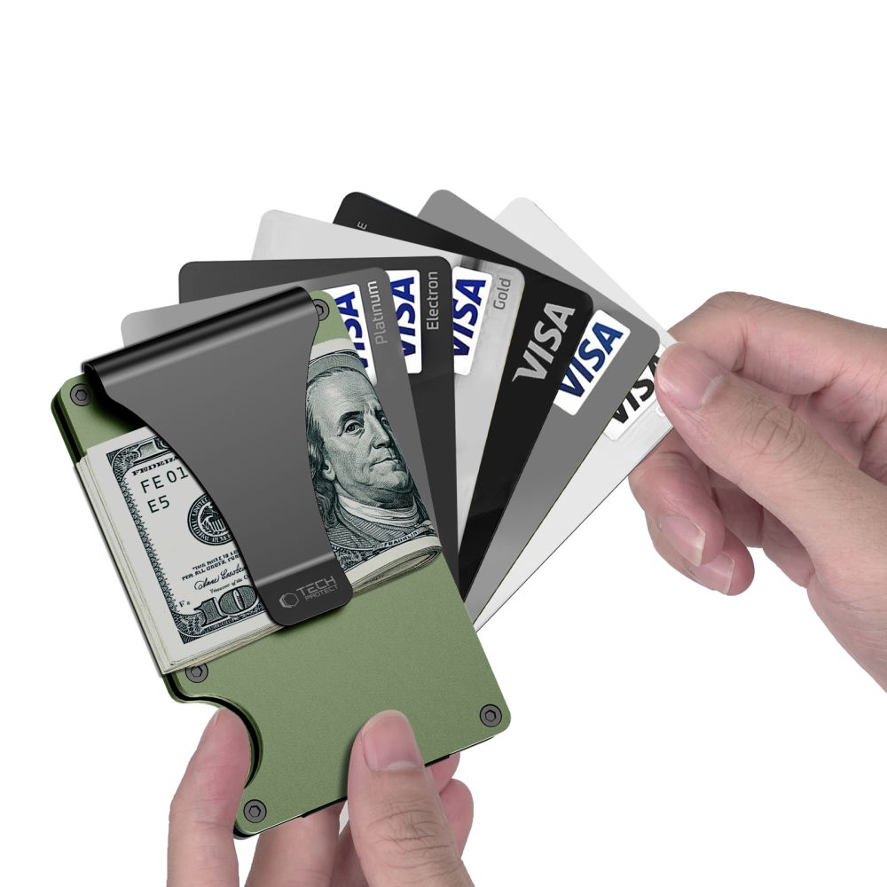 Tech-Protect Thorn RFID Wallet - Green