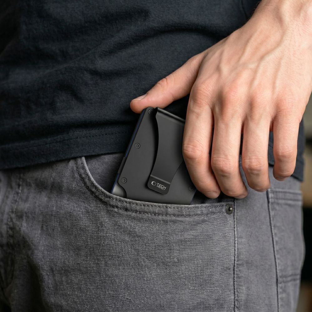 Tech-Protect Thorn RFID Wallet - Black
