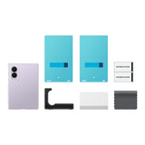 Samsung Clear Case til Samsung Galaxy Z Fold 8 0,8 mm + 2 st. antireflekterende film - gennemsigtigt