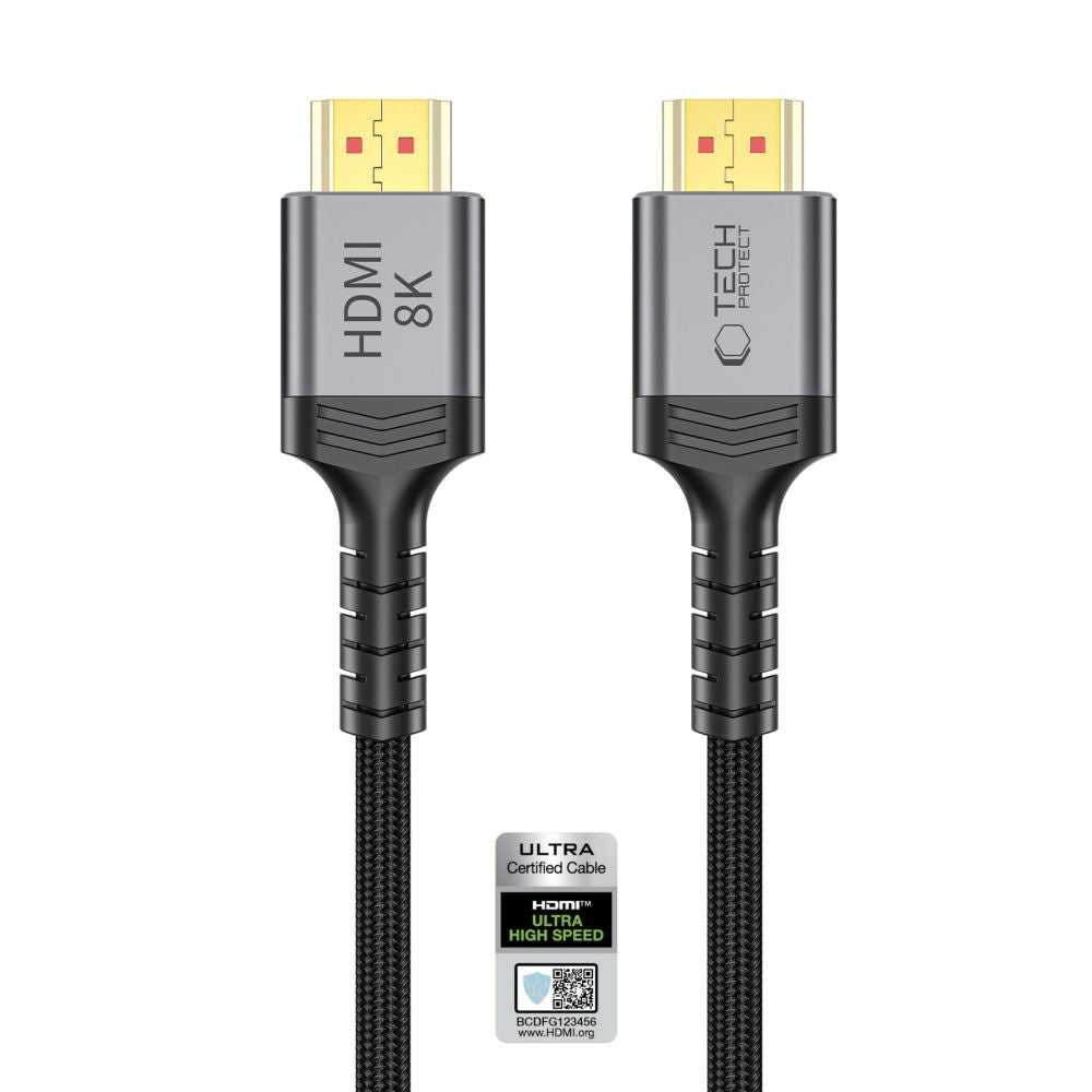 Tech-Protect UltraBoost HDMI 2.1 4K 120HZ / 8K 60HZ cable 300 cm - black