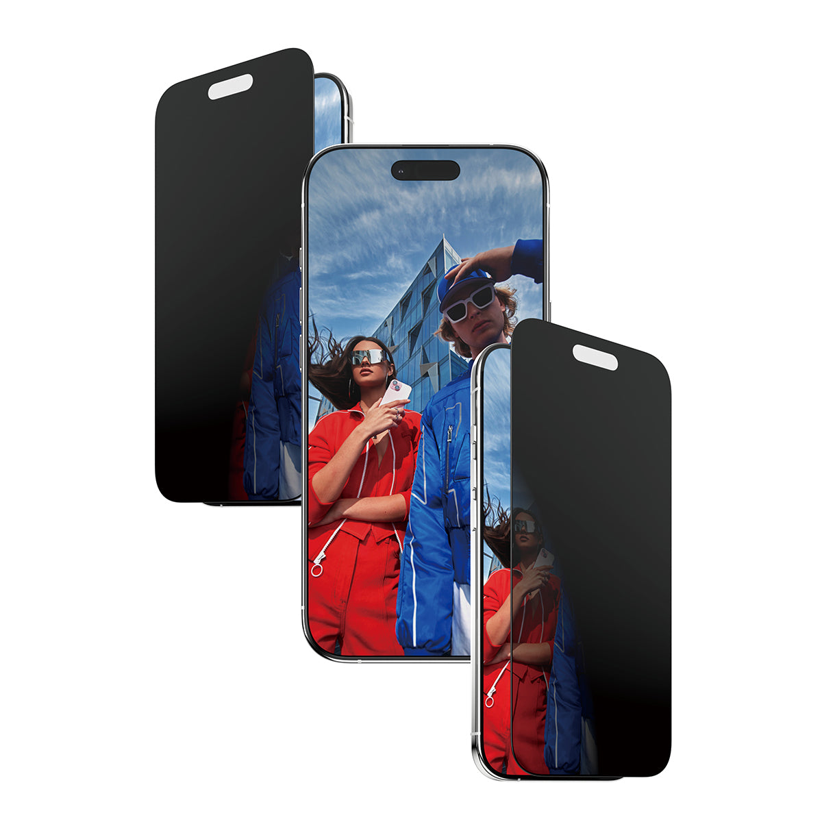 PanzerGlass ® 2-Way Privacy Skærmbeskyttelse iPhone Air | Ultra-Wide Fit m. EasyAligner