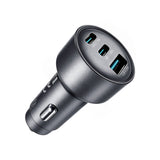 Joyroom JR-CCN19 65W 3-in-1 car charger Dark gray