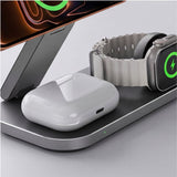 Tech-Protect A52 3in1 MagSafe 25W QI2.2 Wireless Charger - Black