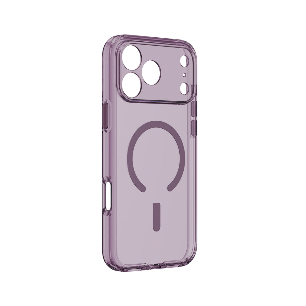 AmazingThing Minimal Mag Lens Case til iPhone 18 Pro Max med kameraomslag og Lanyard Mount Kompatibel med MagSafe - Purple