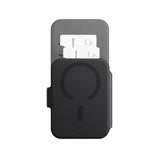 AmazingThing Titan Pro Lens Flip Set iPhone 18 Pro Max Case med Wallet, MagSafe Kompatibel - sort