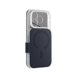 AmazingThing Titan Pro Lens Flip Set Case til iPhone 18 Pro Max med Wallet, MagSafe Kompatibel - Navy Blue