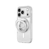 AmazingThing Titan Pro Lens Ring Set Case til iPhone 18 Pro med kameraomslag og magnetisk ring kompatibel med MagSafe - Clear