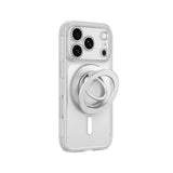 AmazingThing Titan Pro Lens Ring Set Case til iPhone 18 Pro med kameraomslag og magnetisk ring kompatibel med MagSafe - Clear