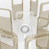 AmazingThing Titan Pro Lens Ring Set Case til iPhone 18 Pro Max med kameraomslag og magnetisk ring kompatibel med MagSafe - Clear
