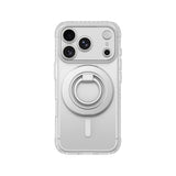 AmazingThing Titan Pro Lens Ring Set Case til iPhone 18 Pro Max med kameraomslag og magnetisk ring kompatibel med MagSafe - Clear