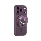 AmazingThing Titan Pro Lens Ring Set Case til iPhone 18 Pro Max med kameraomslag og magnetisk ring kompatibel med MagSafe - Purple