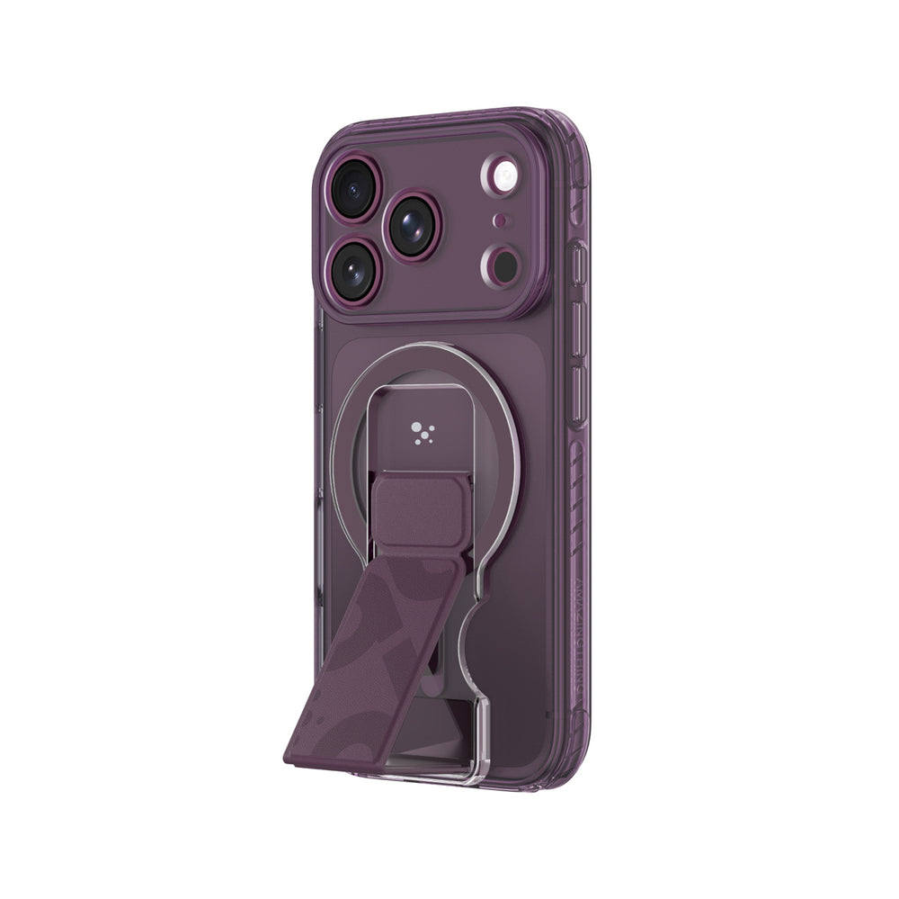 AmazingThing Titan Pro Lens Stand Set til iPhone 18 Pro med magnetisk holder og stand, kompatibel med MagSafe - Purple
