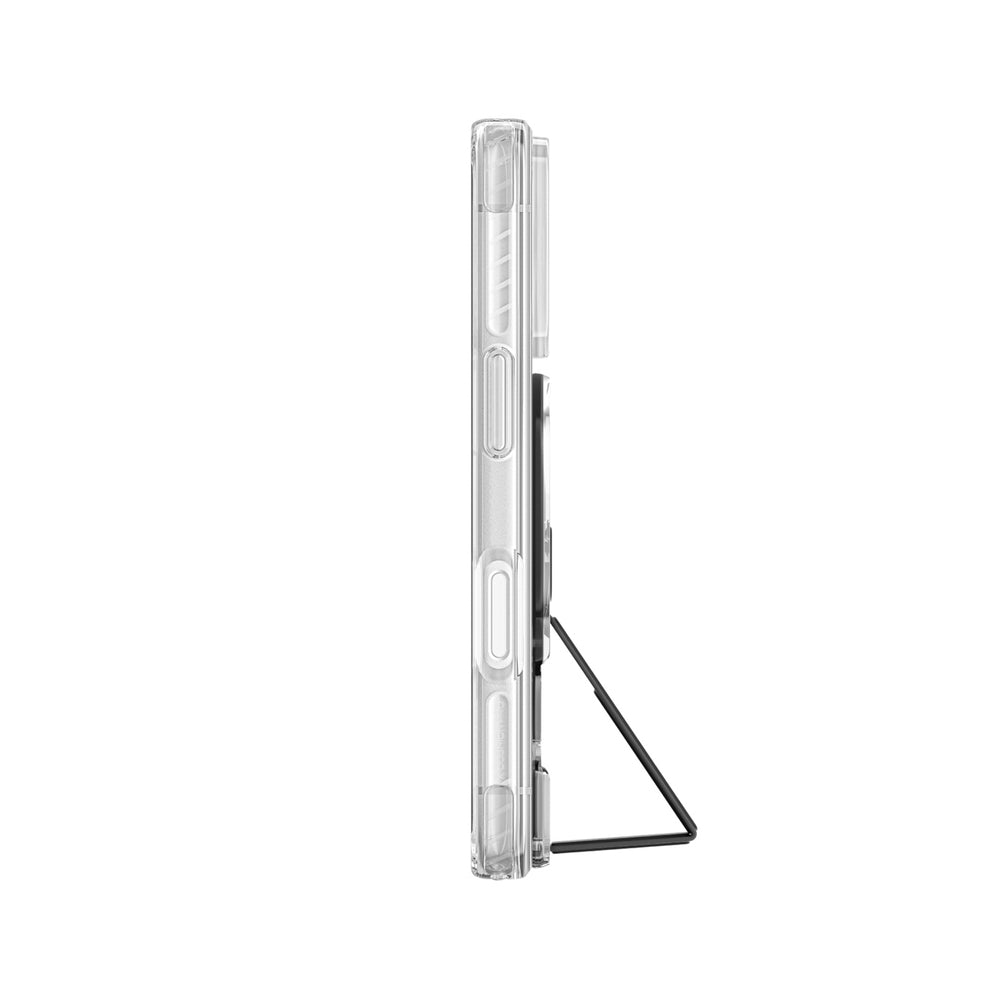 AmazingThing Titan Pro Lens Stand Set til iPhone 18 Pro Max med Magnetisk Holder og Stand, Kompatibel med MagSafe - Transparent