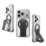 AmazingThing Titan Pro Lens Stand Set til iPhone 18 Pro Max med Magnetisk Holder og Stand, Kompatibel med MagSafe - Transparent