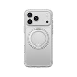 AmazingThing Titan Pro Spin Lens Case til iPhone 18 Pro med Roterende Ring og Lanyard Mount, MagSafe Kompatibel - Clear