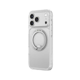 AmazingThing Titan Pro Spin Lens Case til iPhone 18 Pro Max med Roterende Ring og Lanyard Mount, MagSafe Kompatibel - Clear