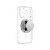 AmazingThing Titan Pro Pop Lens Case til iPhone 18 Pro Max med kameraomslag, greb og stativ, MagSafe-kompatibel - klar/hvid