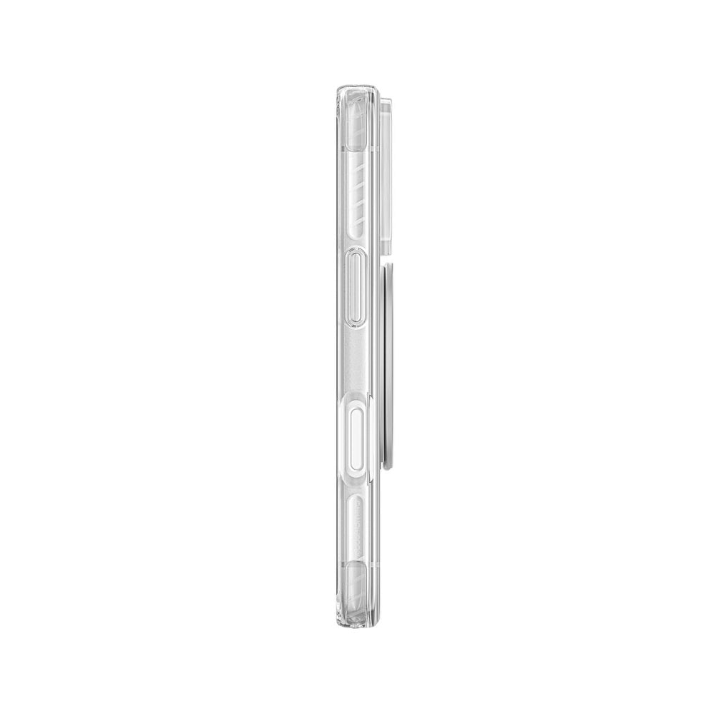 AmazingThing Titan Pro Pop Lens Case til iPhone 18 Pro Max med kameraomslag, greb og stativ, MagSafe-kompatibel - klar/hvid