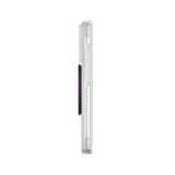 AmazingThing Titan Pro Pop Lens Case til iPhone 18 Pro Max med kameraomslag, greb og stativ, MagSafe kompatibel - Clear/Purple