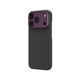 AmazingThing Titan Max Lens Case til iPhone 18 Pro Max i Aramid Fiber med Camera Cover, Kompatibel med MagSafe - Purple