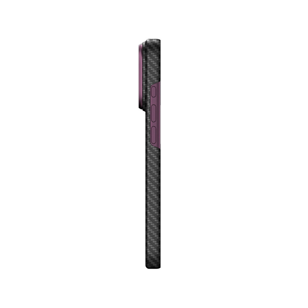 AmazingThing Titan Max Lens Case til iPhone 18 Pro Max i Aramid Fiber med Camera Cover, Kompatibel med MagSafe - Purple