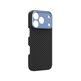 AmazingThing Titan Max Lens Case til iPhone 18 Pro Max Aramid Fiber med Kamera Cover, MagSafe Kompatibel - Blå