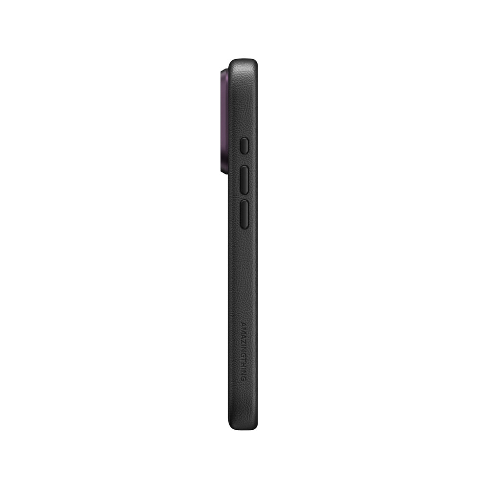 AmazingThing Glamour AllSkin iPhone 18 Pro-kasse med kameraomslag, MagSafe-kompatibel - lilla