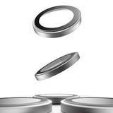AmazingThing Radix Vision Lens Camera Lens Protector til iPhone 18 Pro / 18 Pro Max - Sølv