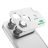 AmazingThing Radix Vision Lens Camera Lens Protector til iPhone 18 Pro / 18 Pro Max - Sølv