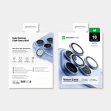 AmazingThing Radix Vision Lens Camera Lens Protector til iPhone 18 Pro / 18 Pro Max - Blå