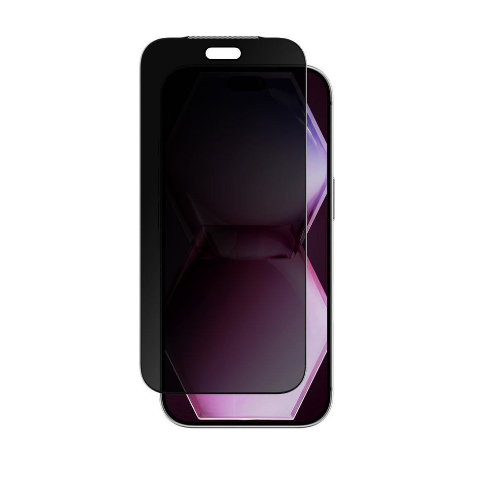 AmazingThing Titan +Care Privacy Glass til iPhone 18 Pro med monteringsramme
