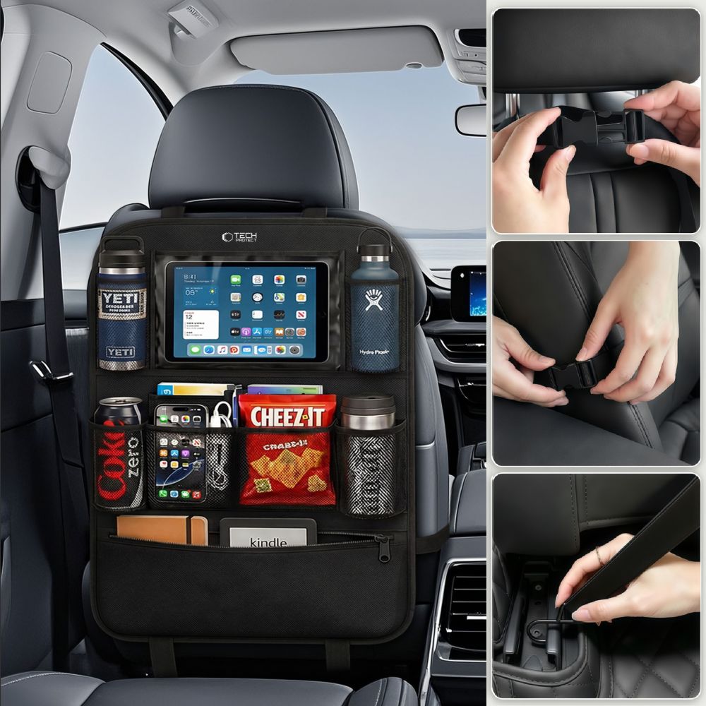 Tech-Protect UCA200 Car Organizer - Black