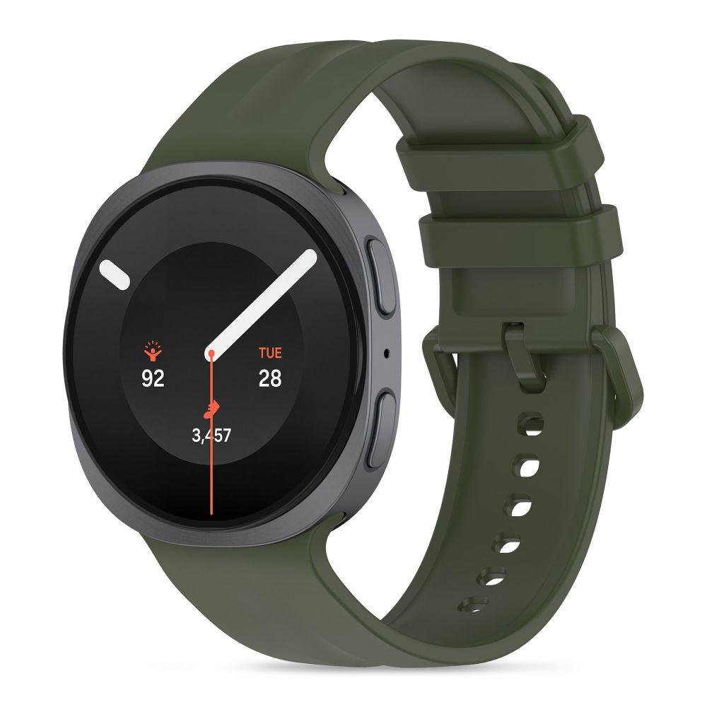 Tech-Protect Silicone Evo Strap for Samsung Galaxy Watch 40/44/46 mm - Green