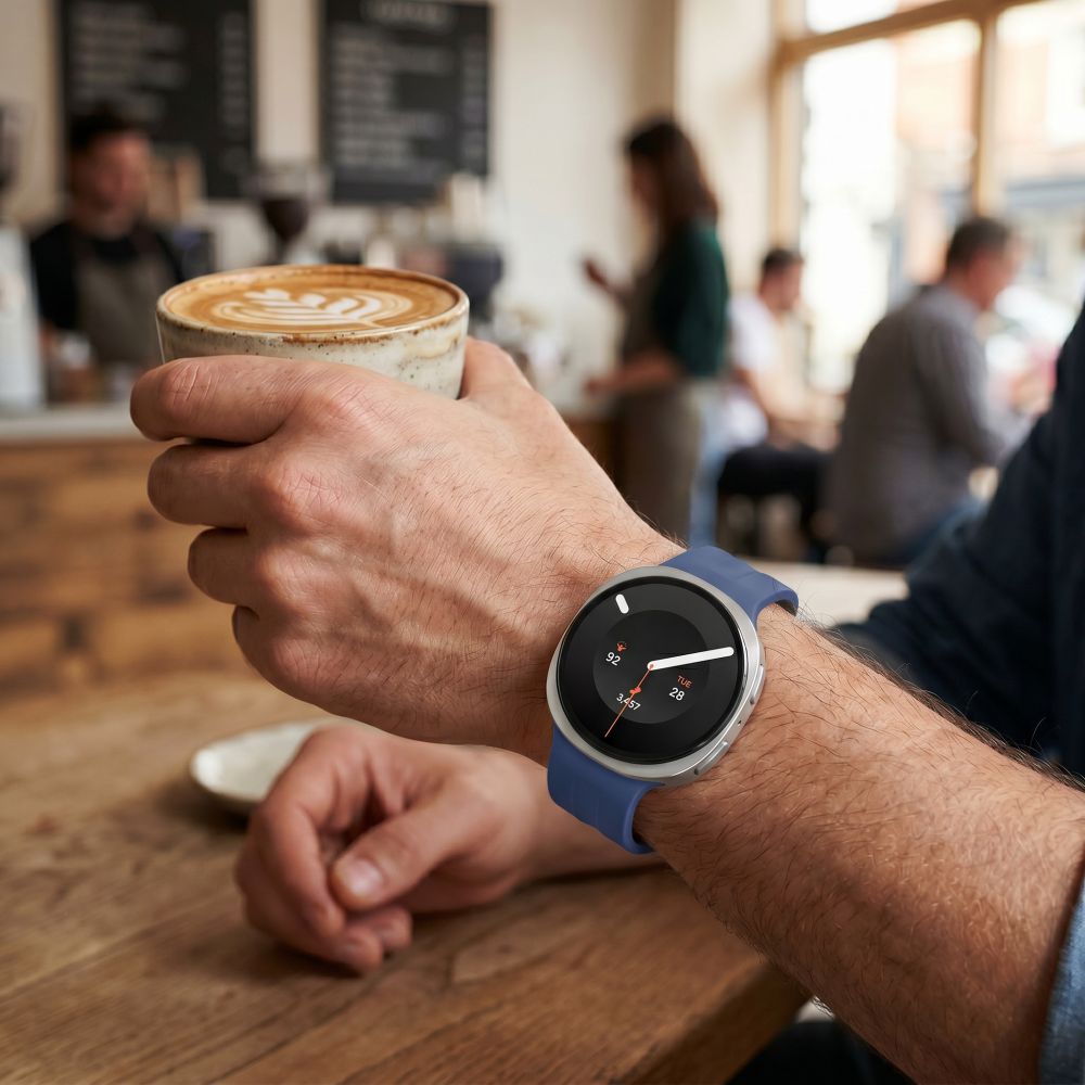 Tech-Protect Silicone Evo Strap for Samsung Galaxy Watch 40/44/46 mm - Navy Blue