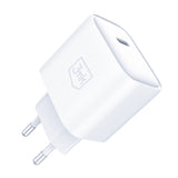 3mk Rayo Charger 20W PD3.0 PPS USB-C Wall Charger + USB-C / USB-C 3A 60W Cable - White