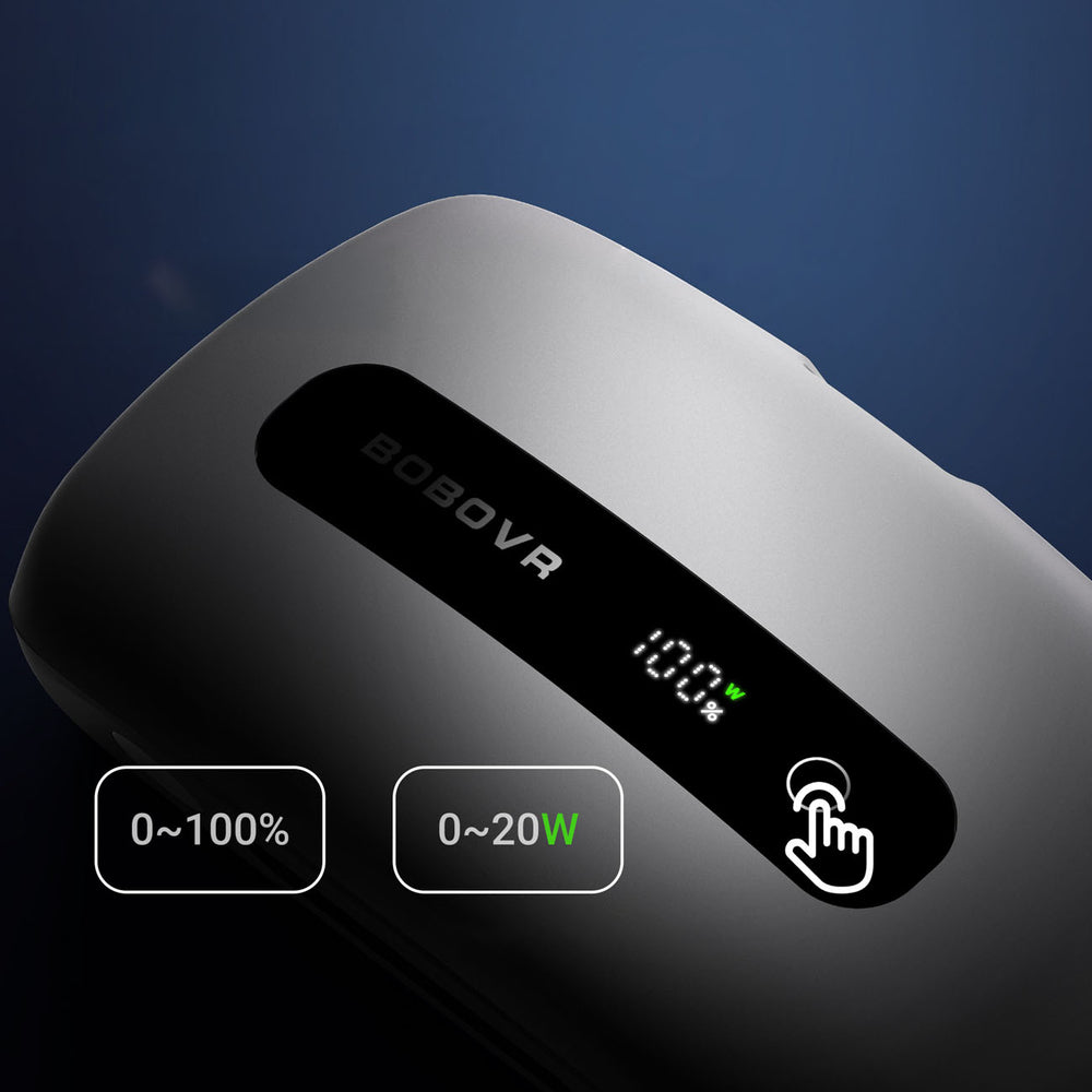 BoboVR BM60-1 6500 mAh Battery for BoboVR M3 Pro+ and BoboVR M3 with Charging Station - White
