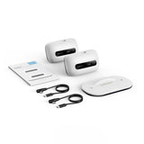 BoboVR BM60-2 6500 mAh Battery for BoboVR M3 Pro+ and BoboVR M3 2 pcs. with Charging Station - White