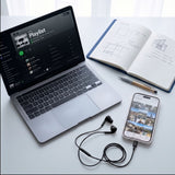 Tech-Protect Ultraboost Core G3 USB-C Wired Headphones - Black