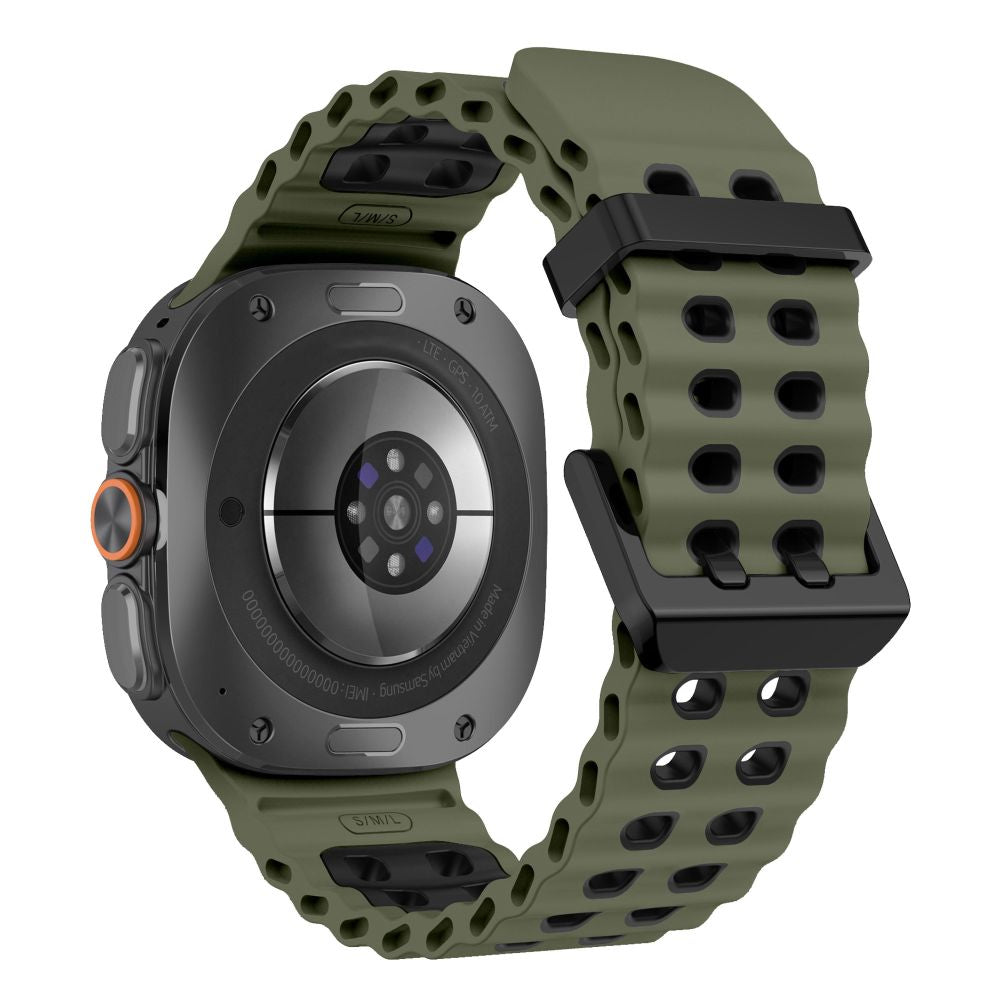 Tech-Protect Iconband Pro for Samsung Galaxy Watch Ultra 47mm - Green/Black