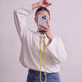Tech-Protect C5SD Rope CrossBody Phone Lanyard - Yellow