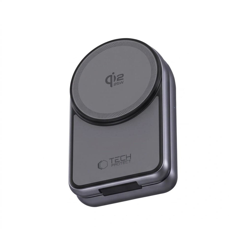 Tech-Protect A53 3in1 MagSafe 25W QI2.2 Wireless Charger - Dark Gray