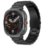 Tech-Protect Stainless Steel Bracelet for Samsung Galaxy Watch Ultra 47mm - Black