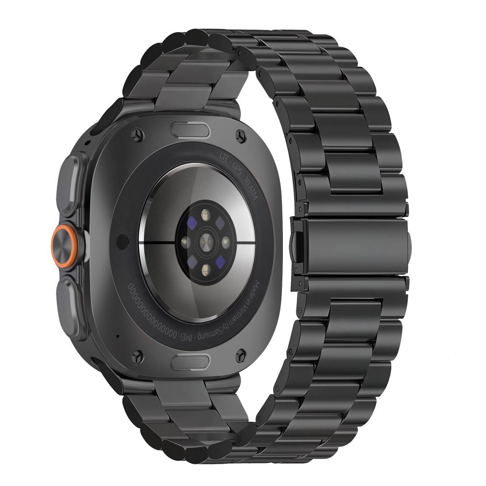 Tech-Protect Stainless Steel Bracelet for Samsung Galaxy Watch Ultra 47mm - Black