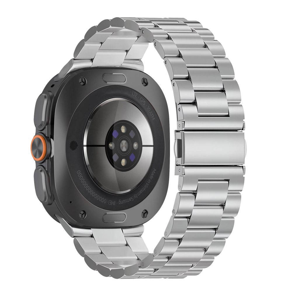 Tech-Protect Stainless Steel Bracelet for Samsung Galaxy Watch Ultra 47mm - Silver