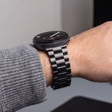 Tech-Protect Stainless Steel Bracelet for Samsung Galaxy Watch 40/44/46 mm - Black