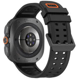 Tech-Protect Silicone Air Strap for Samsung Galaxy Watch Ultra 47mm - Black